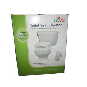 Nova 3.5" Toilet Seat Elevator Standard Round Bowl #8342-R